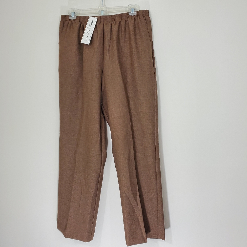Alfred Dunner Brown Pants, Size 12